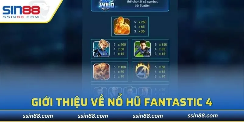 Giới thiệu về nổ hũ Fantastic 4