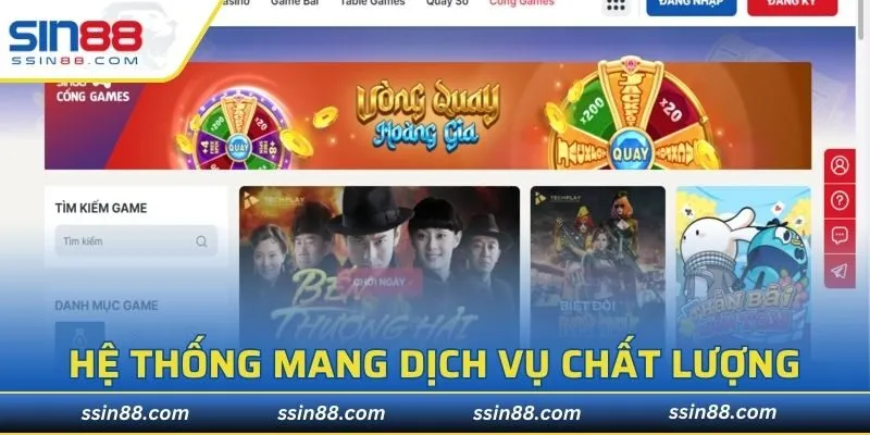 Hệ thống mang đến nhiều điểm mạnh về chất lượng dịch vụ